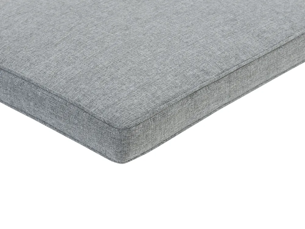 Tekstiilit<Beliani Pehmustetyyny Tuoliin Harmaa Sassari