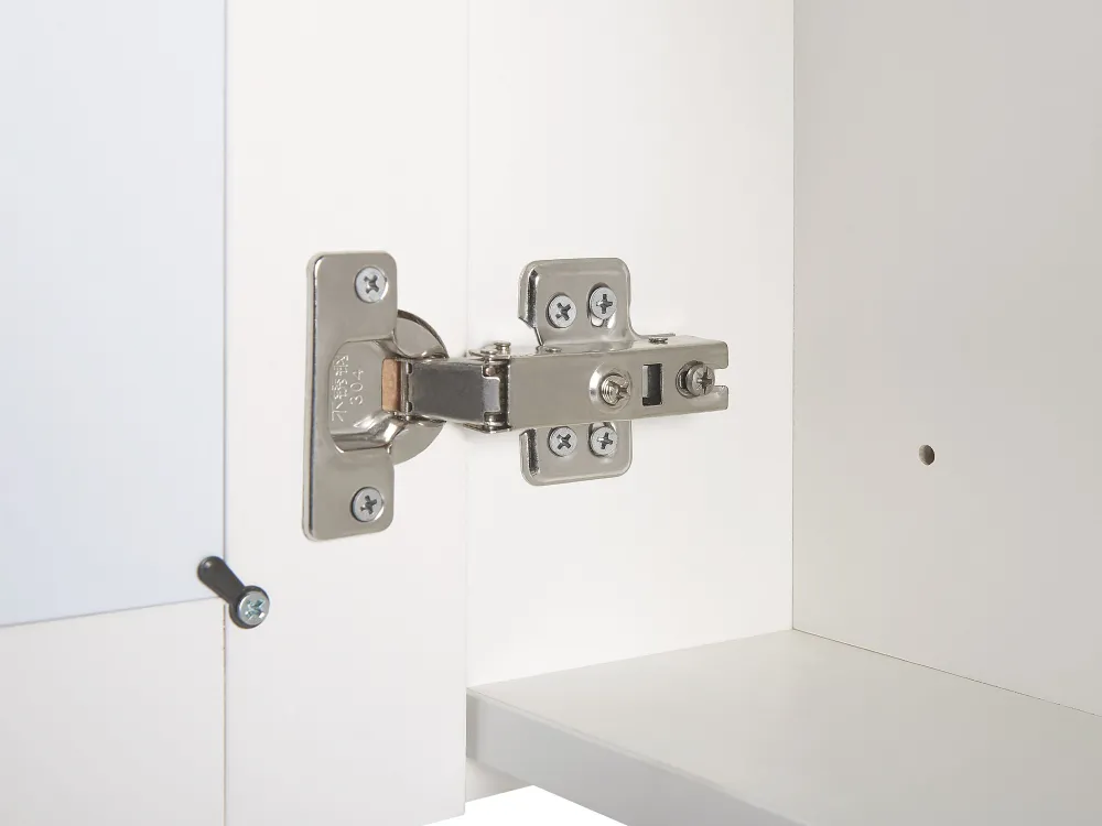 Hot Beliani Peilikaappi Led-Valo Valkoinen 40 X 60 Cm Condor