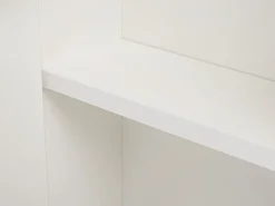 Säilytys<Beliani Peilikaappi Valkoinen 60 X 60 Cm Navarra