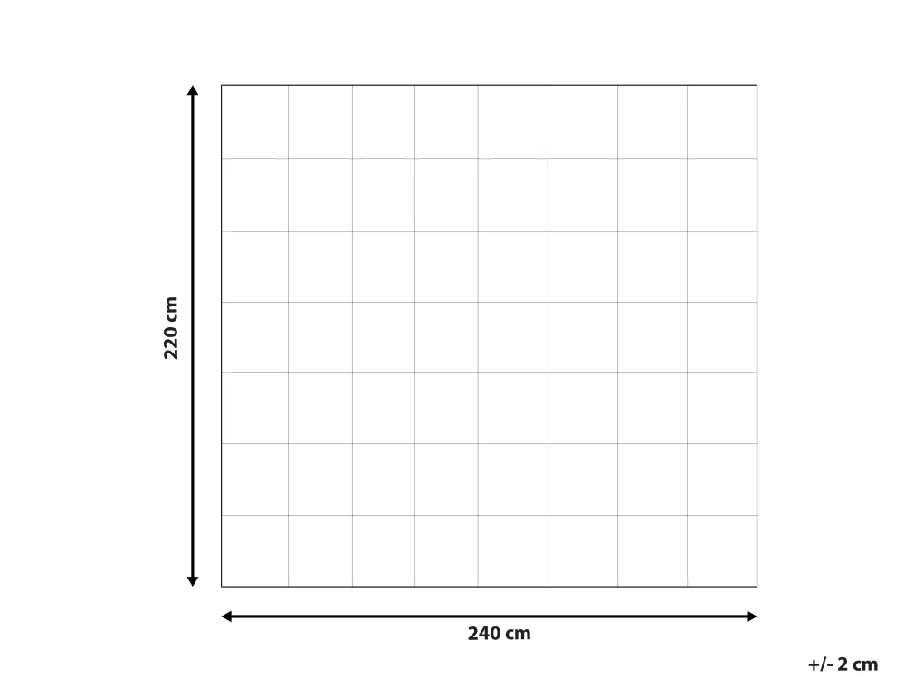 Cheap Beliani Peitto Puuvillaa 240 X 220 Cm Chontgar