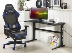 Lastenhuone<Beliani Pelipoyta Led-Valo Musta 120 X 60 Cm Dexter