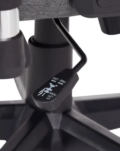 Tuolit<Beliani Pelituoli Kangas Tummanharmaa Warrior