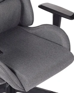 Tuolit<Beliani Pelituoli Kangas Tummanharmaa Warrior