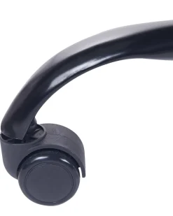 Fashion Beliani Pelituoli Keinonahka Led-Valo Musta Gleam