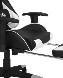 Lastenhuone<Beliani Pelituoli Keinonahka Musta/Valkoinen Victory