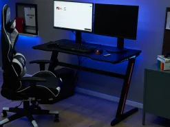 Lastenhuone<Beliani Pelituoli Keinonahka Musta/Valkoinen Victory