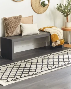 Ulkokalusteet<Beliani Penkki Harmaa Betoni U-Muotoinen 150 X 40 Cm Taranto