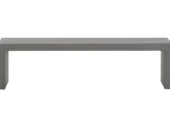 Ulkokalusteet<Beliani Penkki Harmaa Betoni U-Muotoinen 150 X 40 Cm Taranto