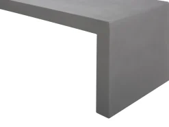 Ulkokalusteet<Beliani Penkki Harmaa Betoni U-Muotoinen 150 X 40 Cm Taranto