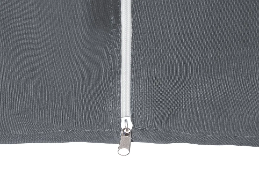 Ulkokalusteet<Beliani Pihakatos Tummanharmaa Portel