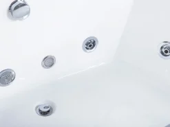 Best Beliani Poreamme Led-Valot Valkoinen 175 X 85 Cm Fuerte