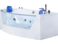 Best Beliani Poreamme Led-Valot Valkoinen 175 X 85 Cm Fuerte