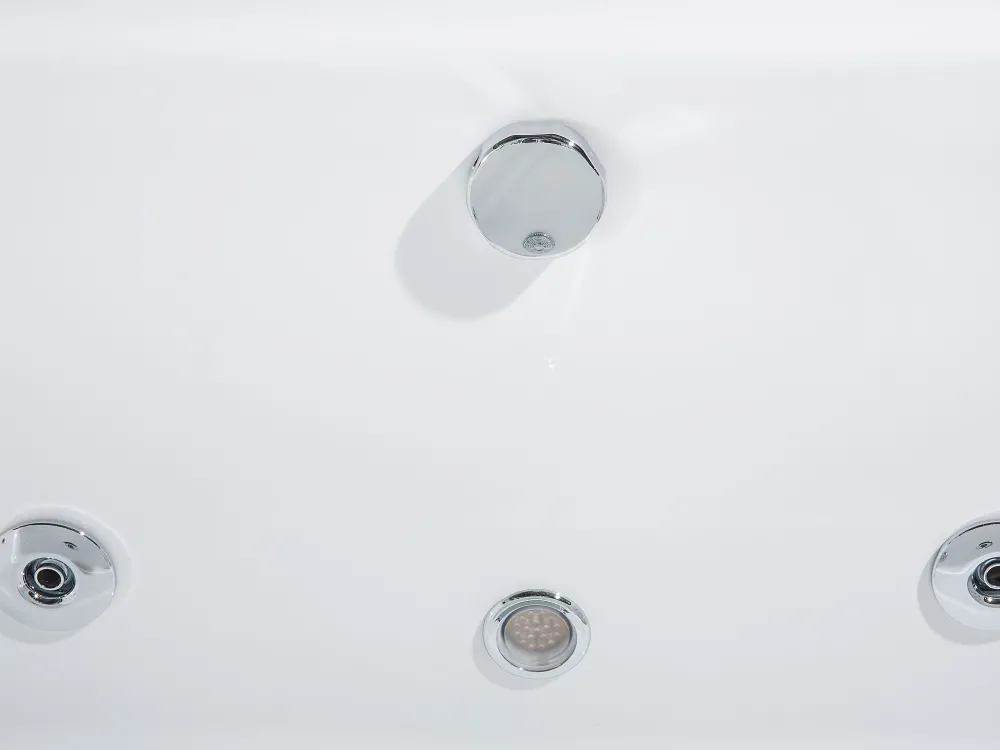 Hot Beliani Poreamme Led-Valot Valkoinen 172 X 83 Cm Montego