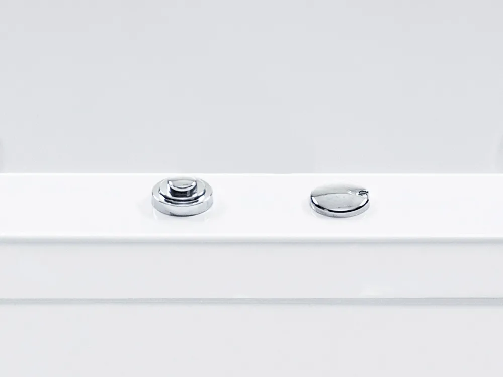 Kylpy- & Poreammeet<Beliani Poreamme Oikeak. Led-Valot Valkoinen 183 X 90 Cm Varadero