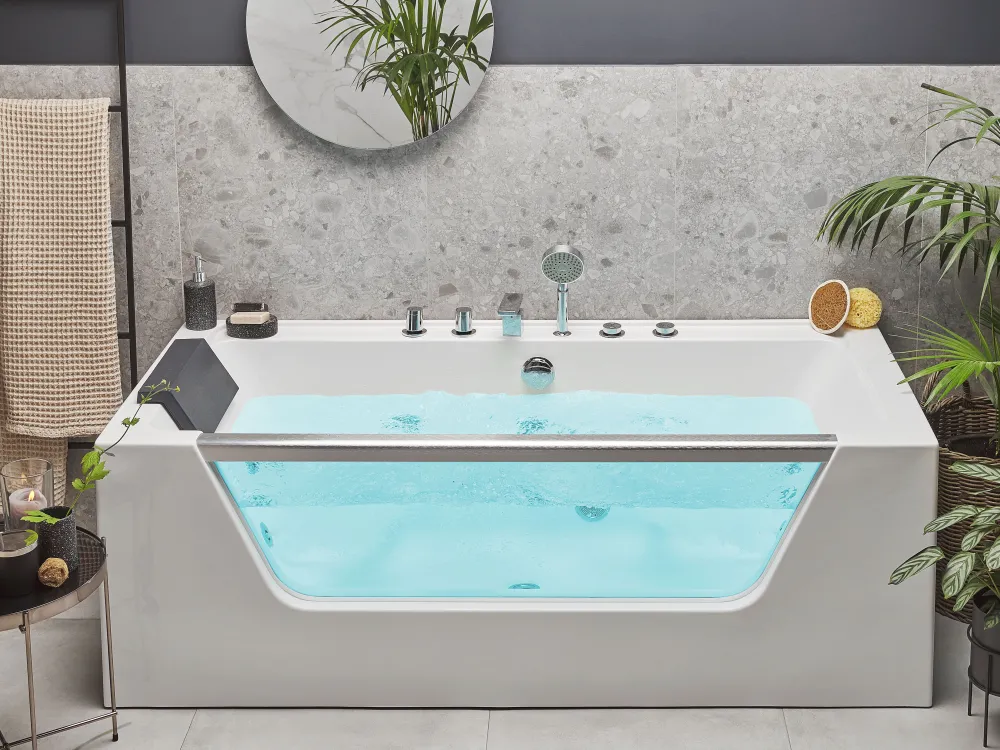 Kylpy- & Poreammeet<Beliani Poreamme Valkoinen 170 X 80 Cm Manta