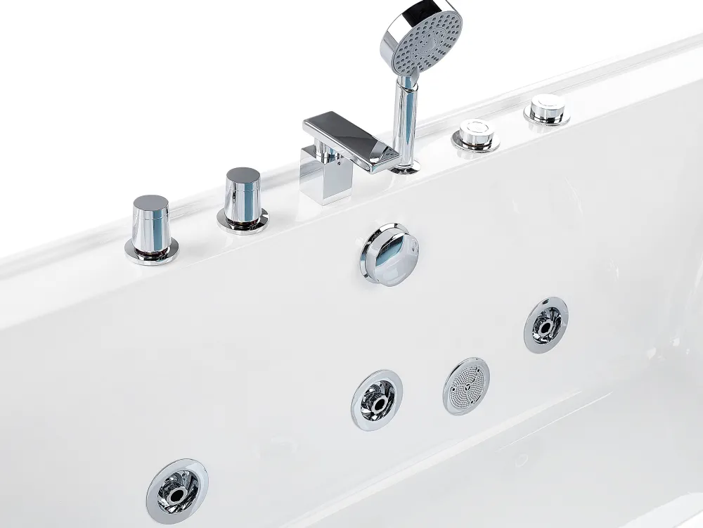 Kylpy- & Poreammeet<Beliani Poreamme Valkoinen 170 X 80 Cm Manta