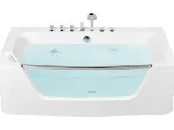 Flash Sale Beliani Poreamme Valkoinen 170 X 85 Cm Barranca