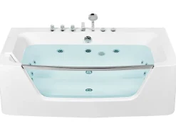 Flash Sale Beliani Poreamme Valkoinen 170 X 85 Cm Barranca