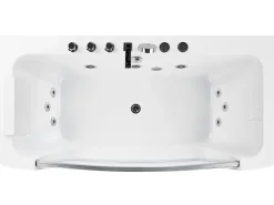 Flash Sale Beliani Poreamme Valkoinen 170 X 85 Cm Barranca