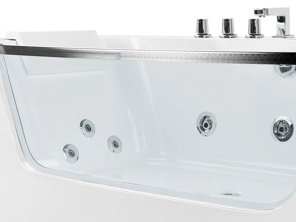 Flash Sale Beliani Poreamme Valkoinen 170 X 85 Cm Barranca