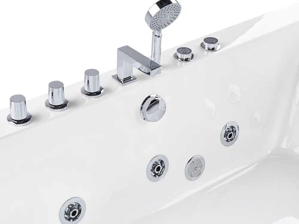 Flash Sale Beliani Poreamme Valkoinen 170 X 85 Cm Barranca