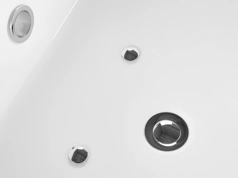 Cheap Beliani Poreamme Vapaasti Seisova Led-Valot Valkoinen 180 X 85 Cm Antigua