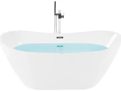 Cheap Beliani Poreamme Vapaasti Seisova Led-Valot Valkoinen 180 X 85 Cm Antigua