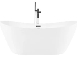 Cheap Beliani Poreamme Vapaasti Seisova Led-Valot Valkoinen 180 X 85 Cm Antigua