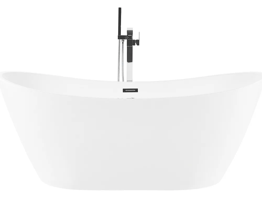 Cheap Beliani Poreamme Vapaasti Seisova Led-Valot Valkoinen 180 X 85 Cm Antigua