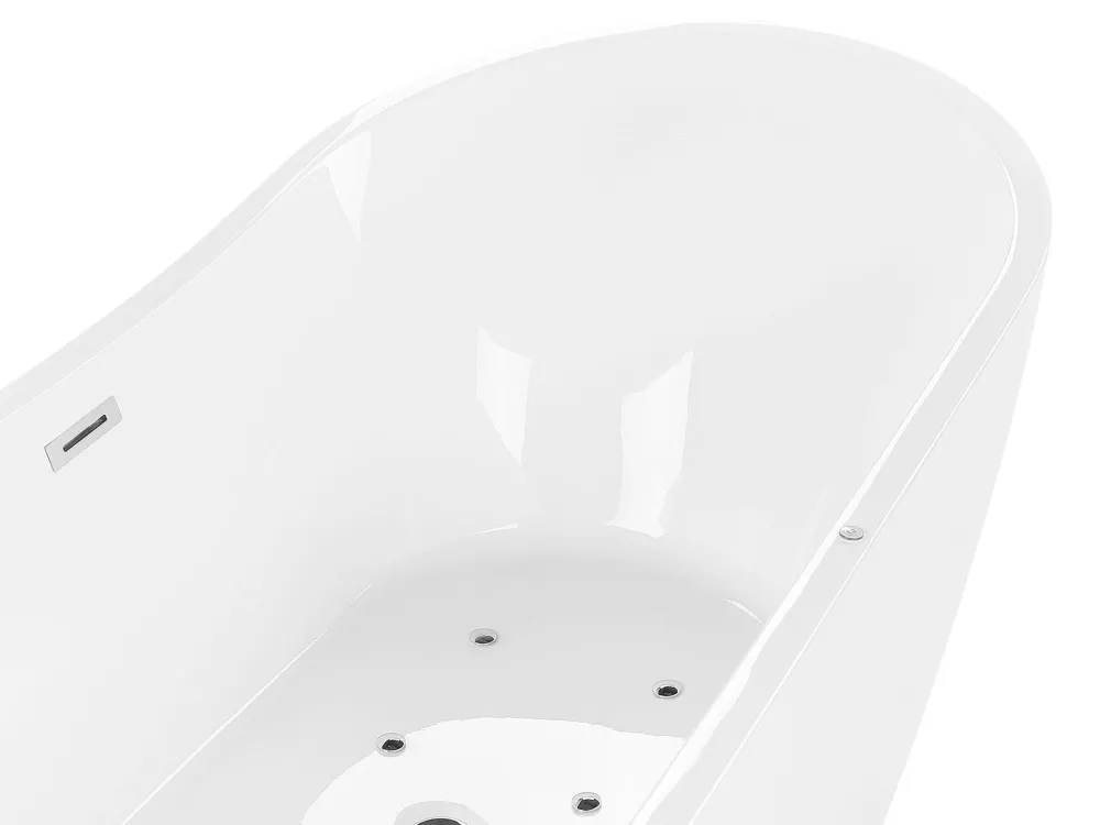 Cheap Beliani Poreamme Vapaasti Seisova Led-Valot Valkoinen 180 X 85 Cm Antigua