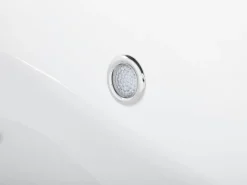 Kylpy- & Poreammeet<Beliani Poreamme Vapaasti Seisova Led-Valot Valkoinen 170 X 80 Cm Nevis