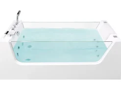 Hot Beliani Poreamme Vapaasti Seisova Valkoinen 170 X 80 Cm Oyon