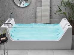 Hot Beliani Poreamme Vapaasti Seisova Valkoinen 170 X 80 Cm Oyon