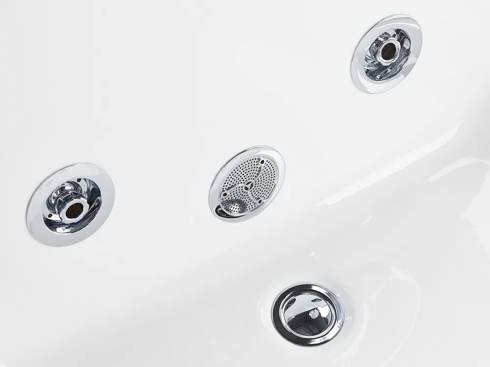 Hot Beliani Poreamme Vapaasti Seisova Valkoinen 170 X 80 Cm Oyon