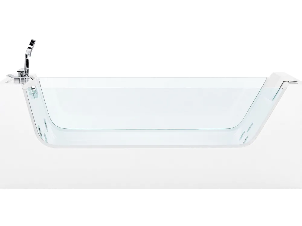 Hot Beliani Poreamme Vapaasti Seisova Valkoinen 170 X 80 Cm Oyon