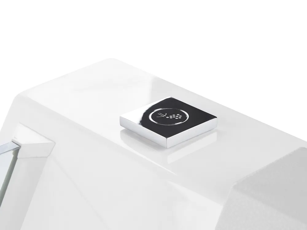 Hot Beliani Poreamme Vapaasti Seisova Valkoinen 170 X 80 Cm Oyon