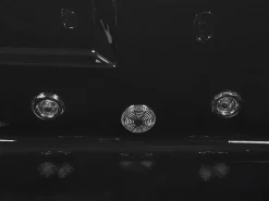 New Beliani Poreamme Vasenk. Led-Valot Musta 169 X 81 Cm Artemisa