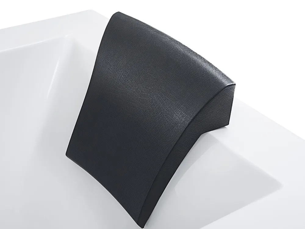 Kylpy- & Poreammeet<Beliani Poreamme Vasenk. Led-Valot Valkoinen 183 X 90 Cm Varadero