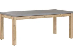 Ulkokalusteet<Beliani Poytaryhma 6-Istuttava - Poyta Ja 6 Jakkaraa Harmaa Ostuni