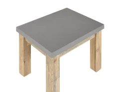 Ulkokalusteet<Beliani Poytaryhma 6-Istuttava - Poyta Ja 6 Jakkaraa Harmaa Ostuni