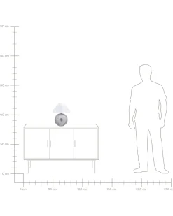 Valaisimet<Beliani Poytavalaisin Keraaminen Kartio Harmaa Yuna