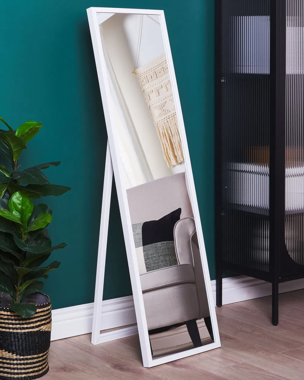 Valaisimet<Beliani Poytavalaisin Keraaminen Vaalea Beige/Sininen Luchetti