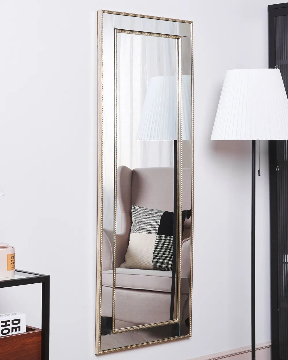 Valaisimet<Beliani Poytavalaisin Keraaminen Vaalea Beige/Sininen Luchetti