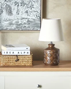 Valaisimet<Beliani Poytavalaisin Keraaminen Kupari Rosanna