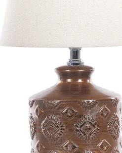 Valaisimet<Beliani Poytavalaisin Keraaminen Kupari Rosanna