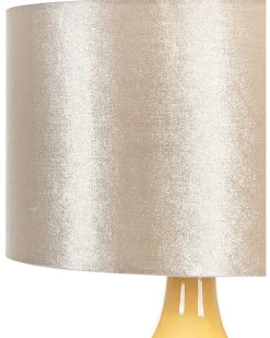 New Beliani Poytavalaisin Keraaminen Keltainen Haddas