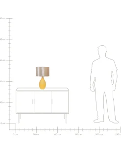 New Beliani Poytavalaisin Keraaminen Keltainen Haddas