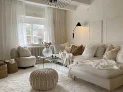 Valaisimet<Beliani Poytavalaisin Keraaminen Kermanvalkoinen Caine