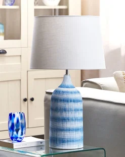 Valaisimet<Beliani Poytavalaisin Keraaminen Sininen Georgina