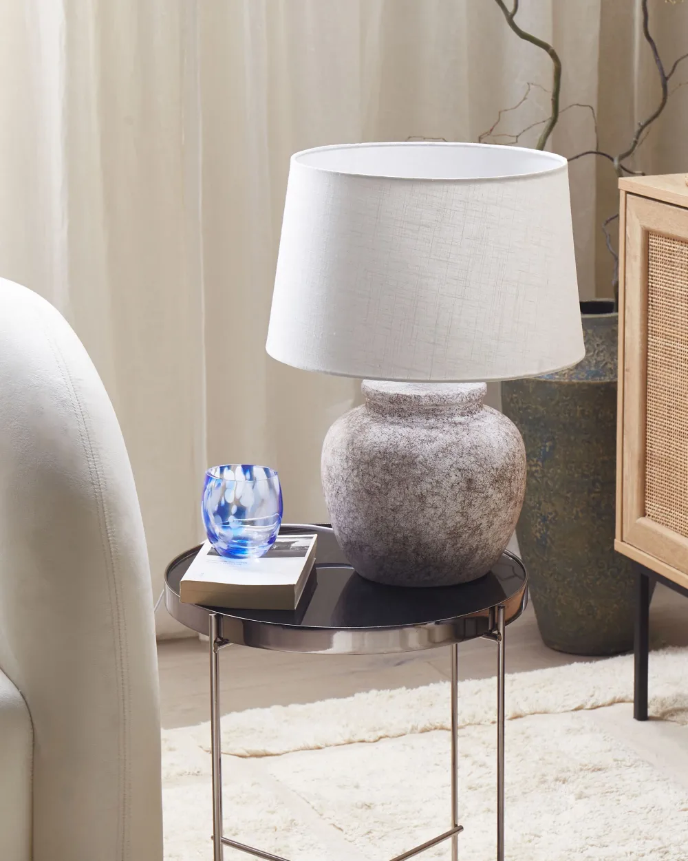 Best Sale Beliani Poytavalaisin Keraaminen Beige Mareb